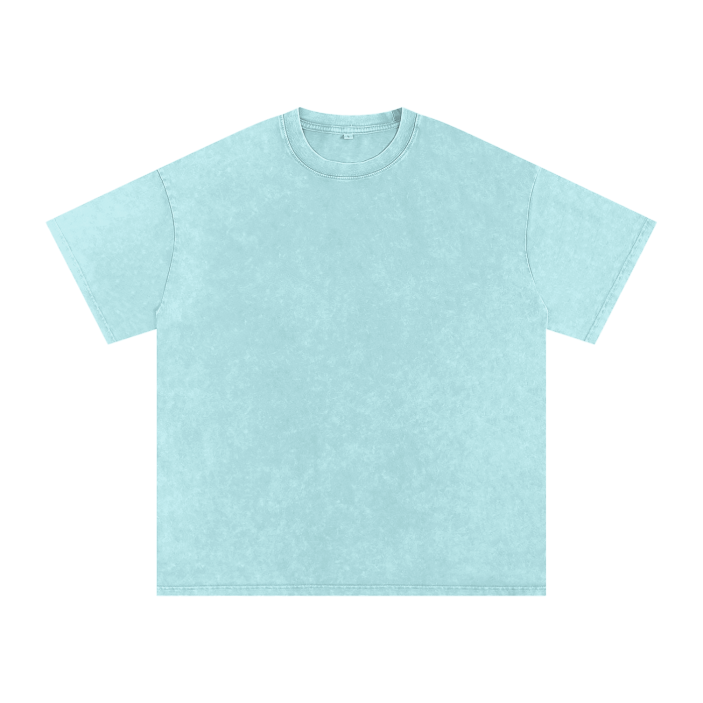 Snow Washed Oversized Cotton T-Shirt | Minimalist Streetwear Tee